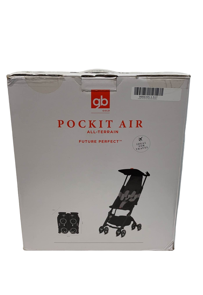 gb Pockit Air All-Terrain Stroller, Velvet Black, 2022