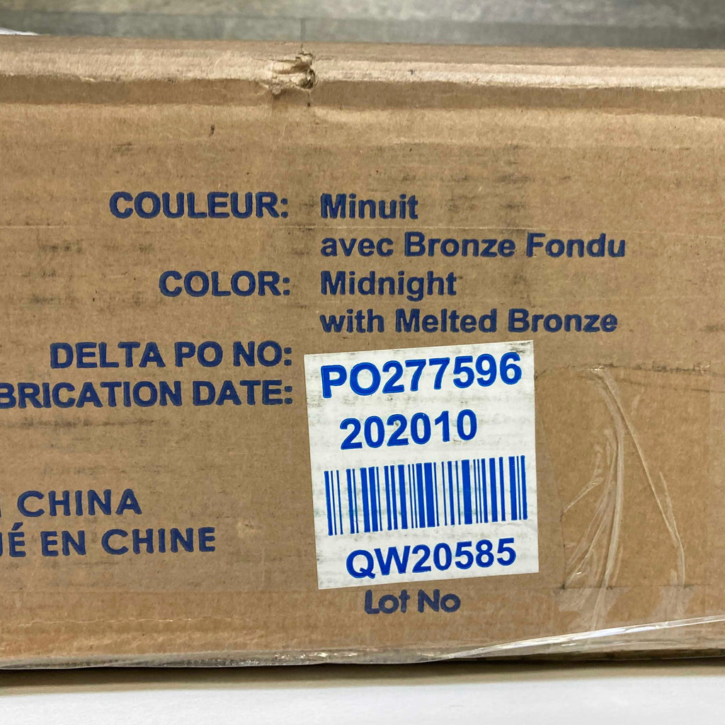 Delta Children Hendrix 4 In 1 Crib, Midnight with Bronze