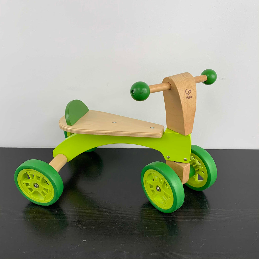 Hape scoot around clearance ride on wood bike