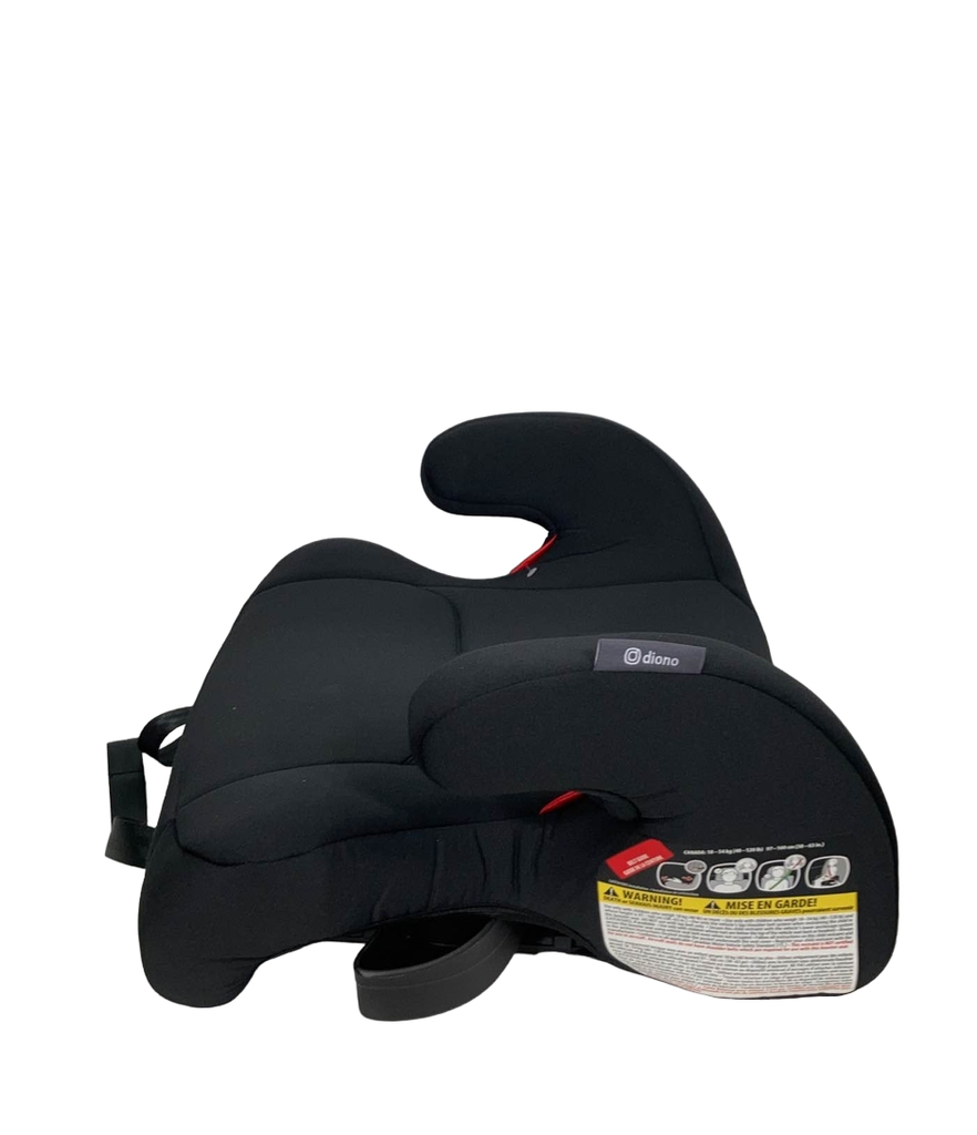 Diono Solana 2 Backless Booster Seat, 2021, With LATCH, Black