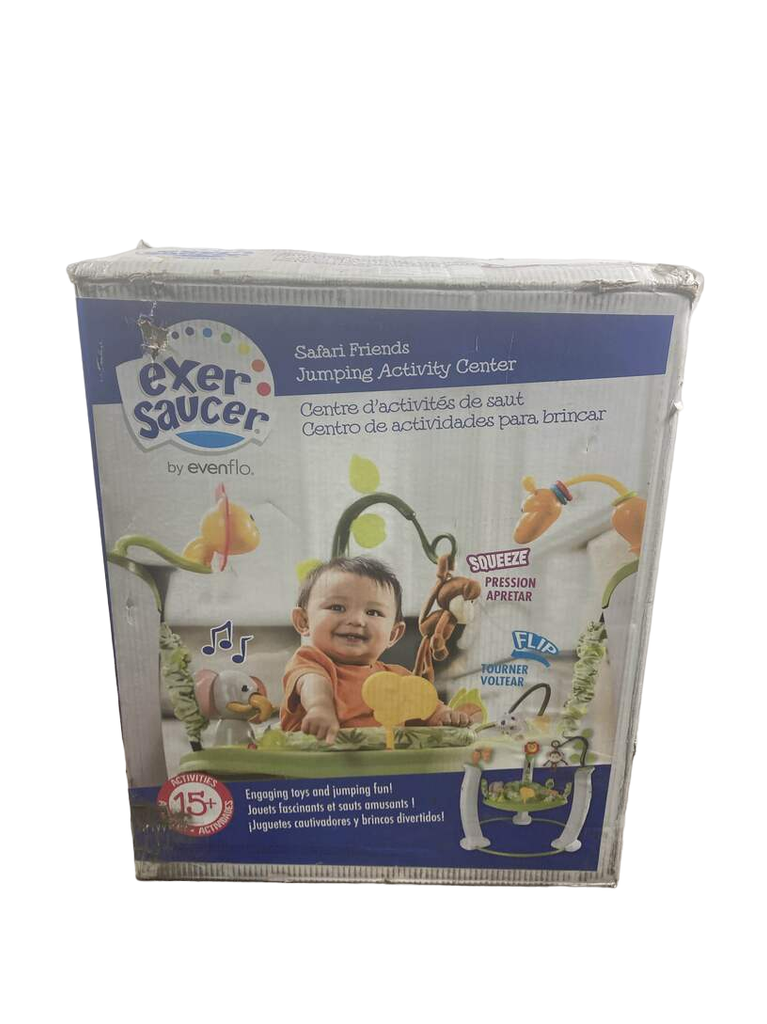 Evenflo ExerSaucer Activity Center Safari Friends