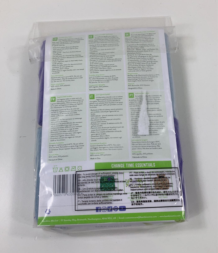 Bambino Mio Reusable Baby Wipes