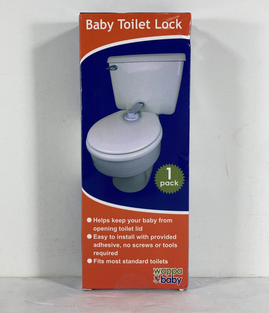 Toilet Lock Child Safety - Ideal Baby Proof Toilet Seat Lock with 3M  Adhesive | Easy Installation, No Tools Needed | Fits Most Toilet Seats -  White (1