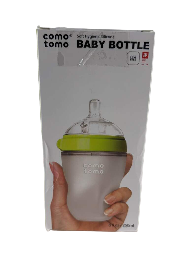 Comotomo Bottle, 8oz, Green
