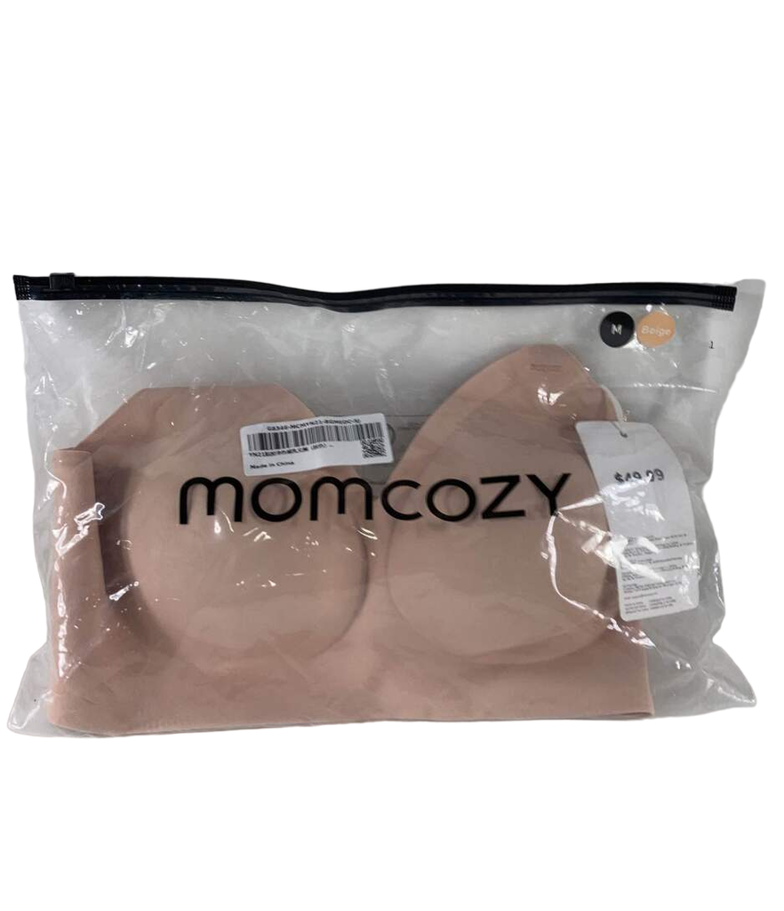 Momcozy SMOOTH- Ultra Soft Omni Maternity Nursing Bra, Medium Beige