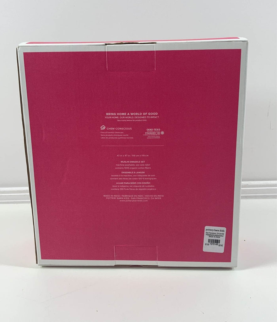 Pottery Barn Kids Lilly Pulitzer Muslin Swaddle Set