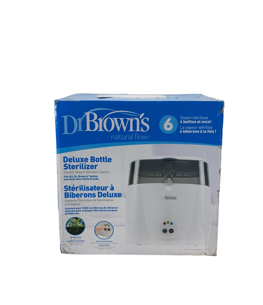 Dr brown's deluxe on sale bottle sterilizer