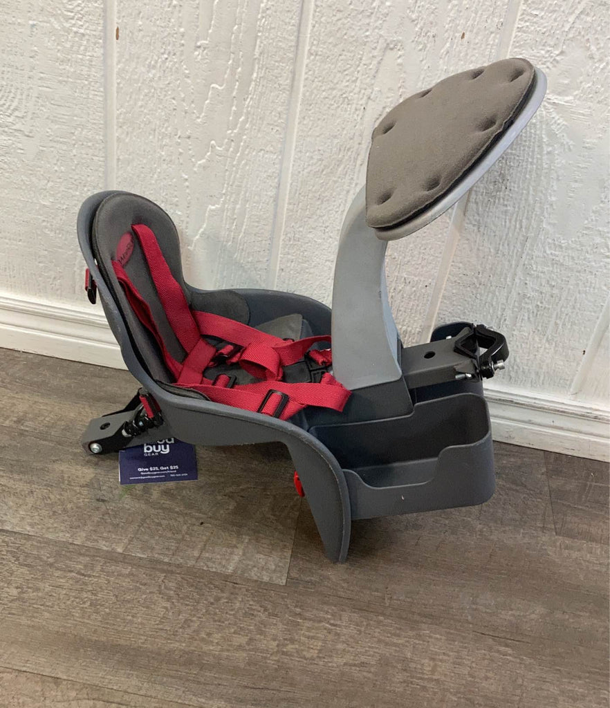 weeride center mounted bicycle child carrier