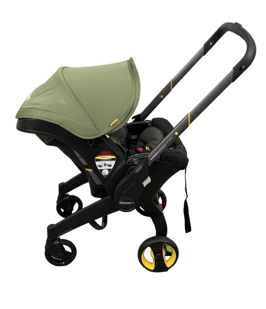 Doona Infant Car Seat & Stroller Combo, 2022, Desert Green