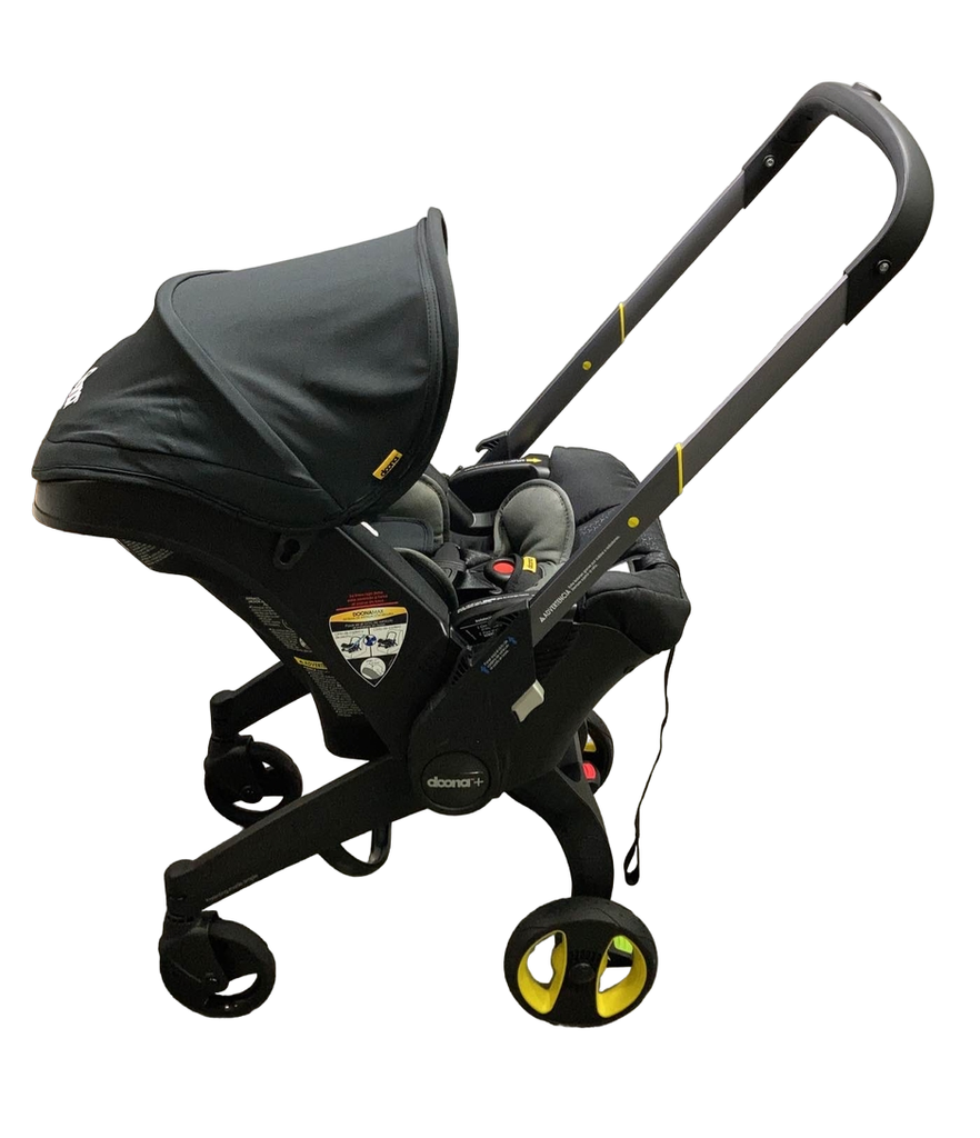 Doona Infant Car Seat & Stroller Combo, 2021, Nitro Black