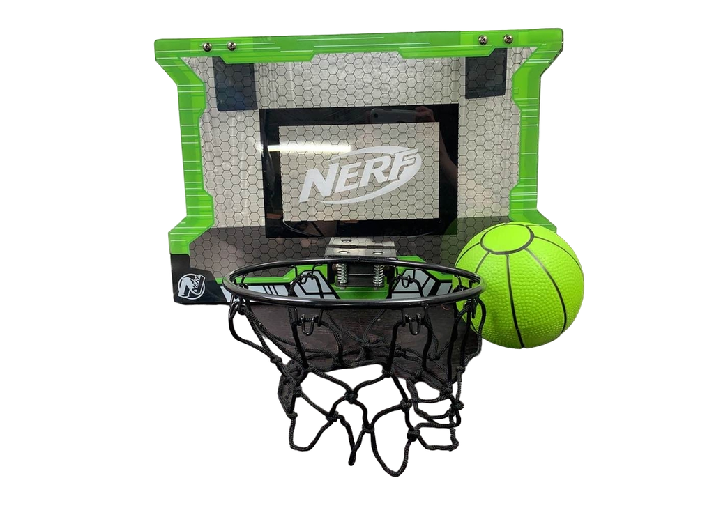 Nerf Basketball Pro Over the Door Hoop with Ball