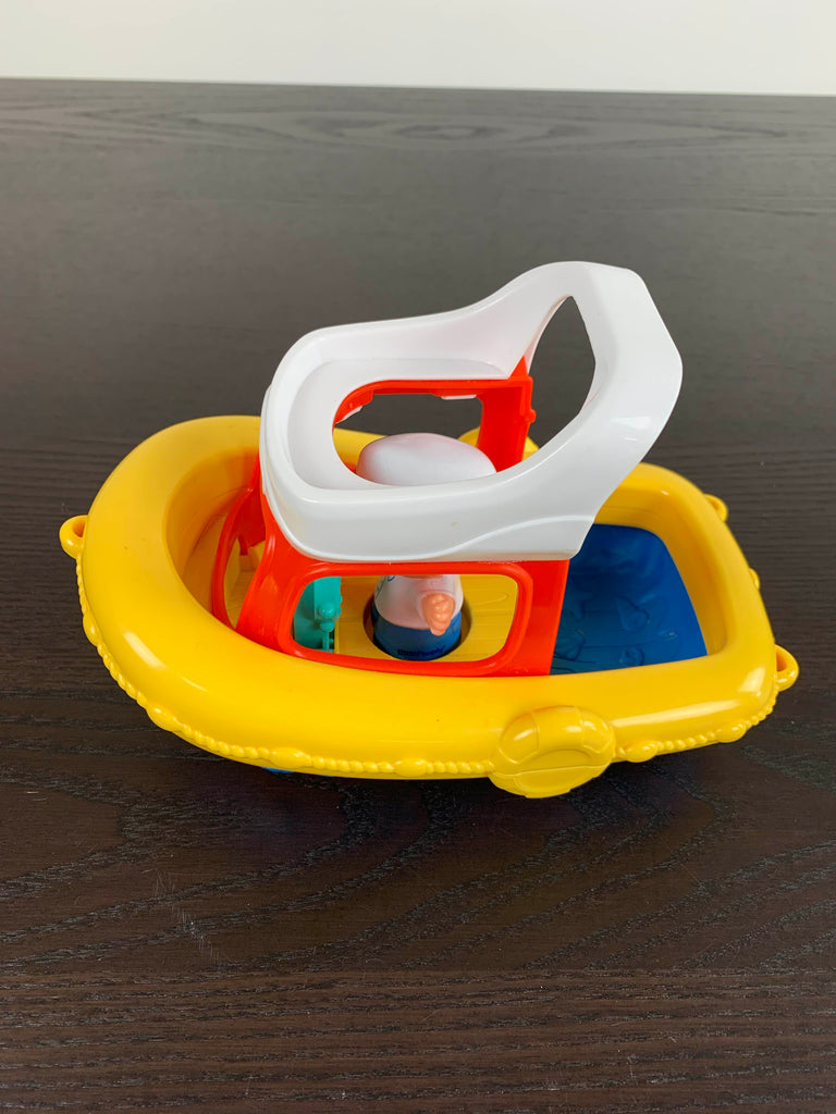 💥 FREE POST ‼️Fisher price little people floaty boat - bath toy