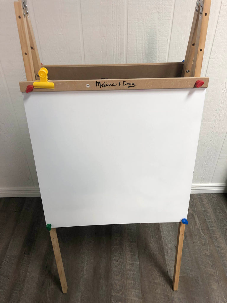 Melissa & Doug Deluxe Standing Wooden Art Easel