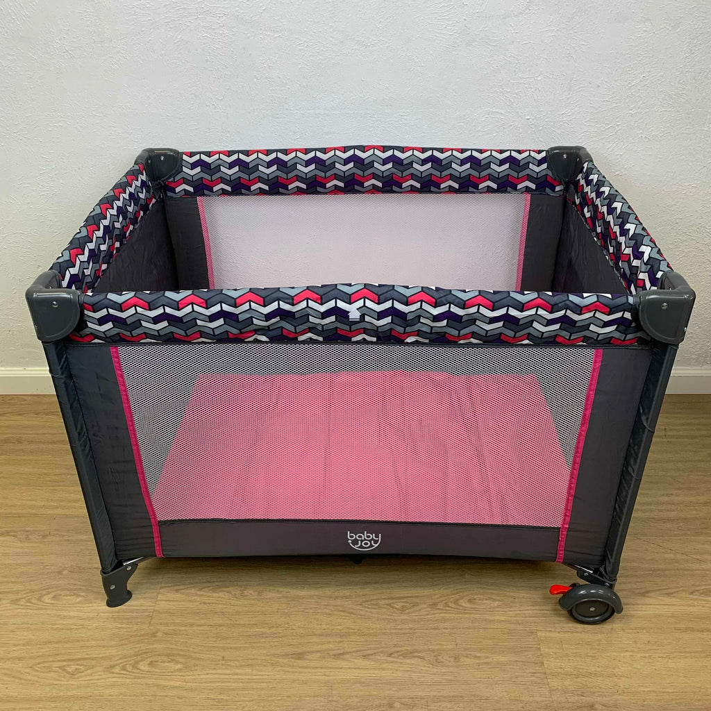 Baby Joy Portable Playard With Changing Station