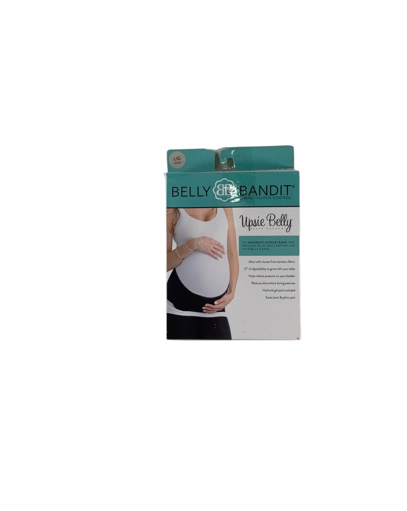 Belly Bandit Upsie Belly Pregnancy Support Band, Large, Cream