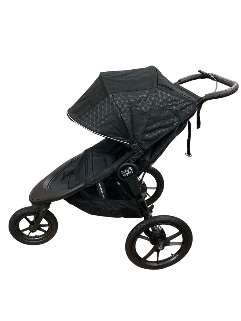 Baby Jogger Summit X3 Stroller, 2023, Midnight Black