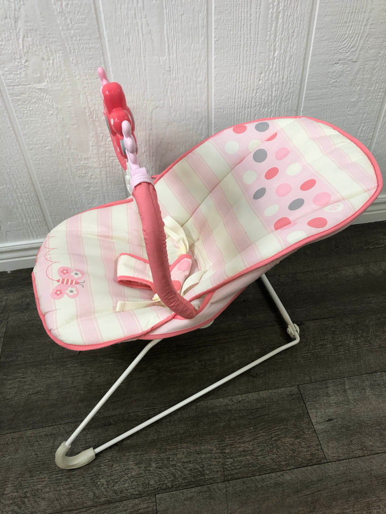 Fisher price hot sale bouncer pink butterfly