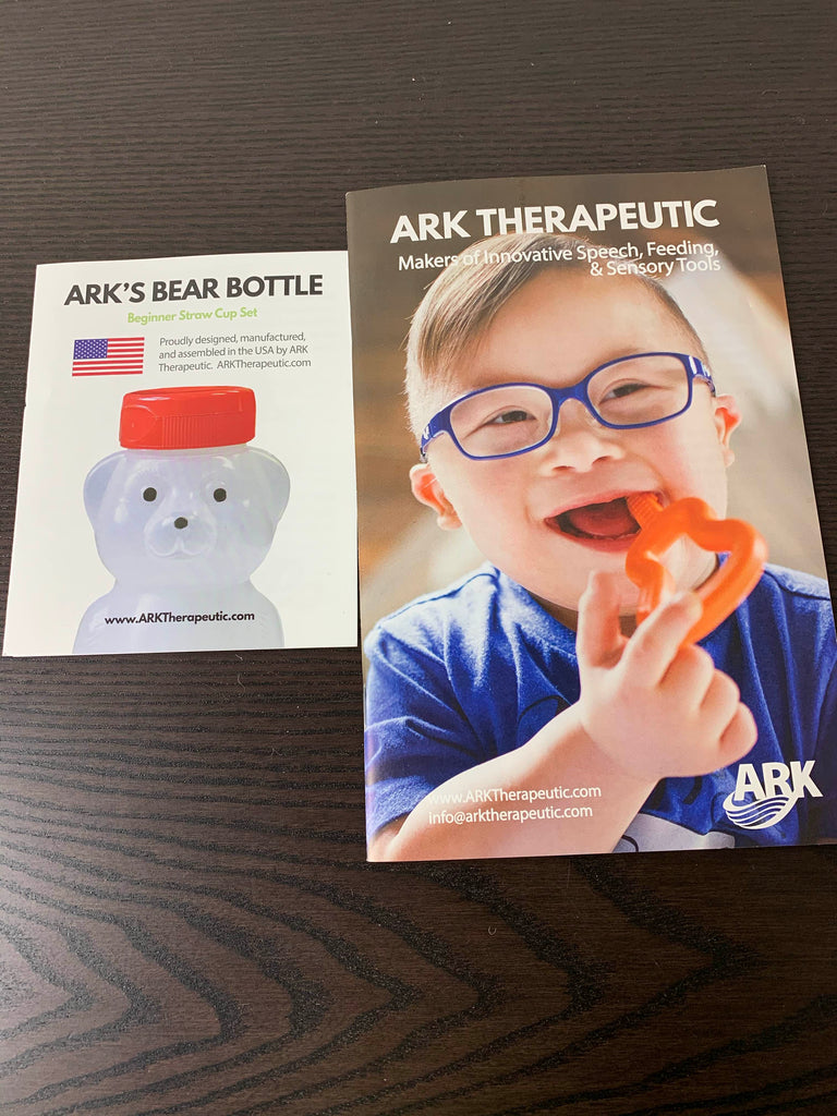 Honey Bear Straw Cup  ARK's Bear Bottle Kit for Straw Drinking