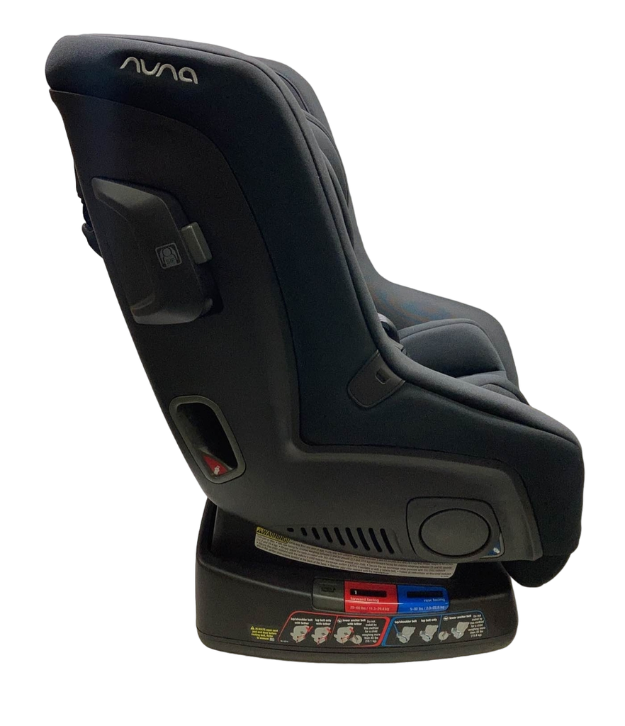 Nuna RAVA Convertible Car Seat, 2021, Caviar