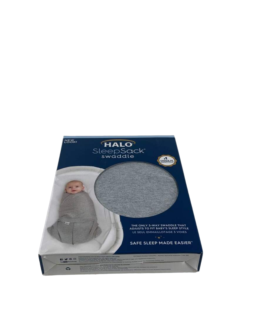 Halo SleepSack Swaddle Newborn Heather Gray