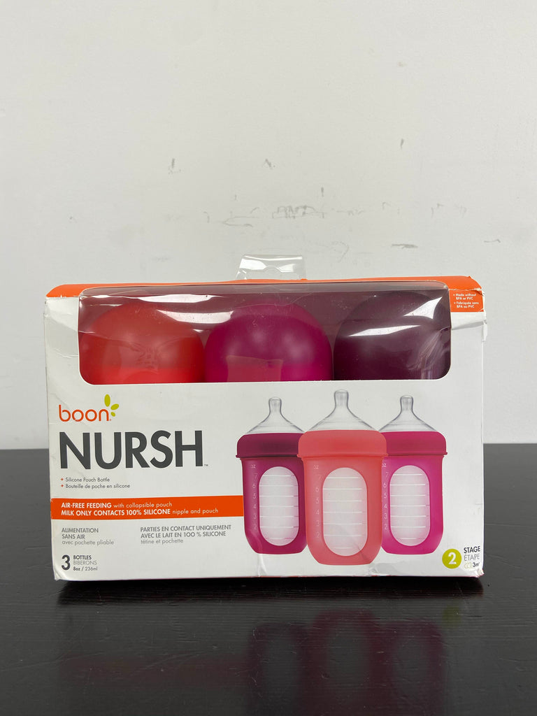 Boon Nursh Bottles, 3 Pack