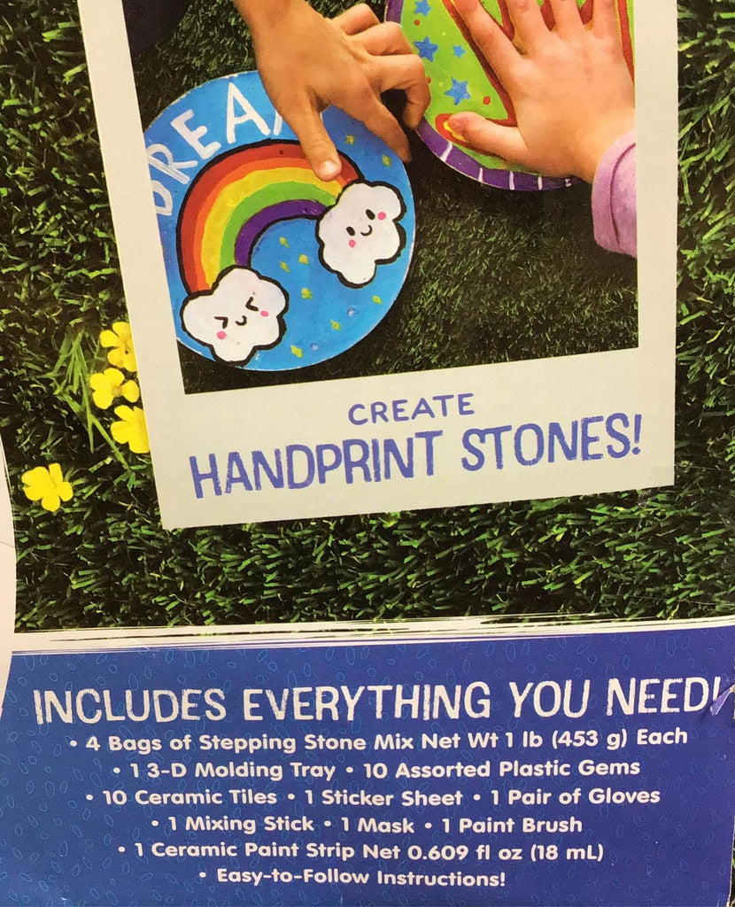 Made By Me Mix And Mold Stepping Stones