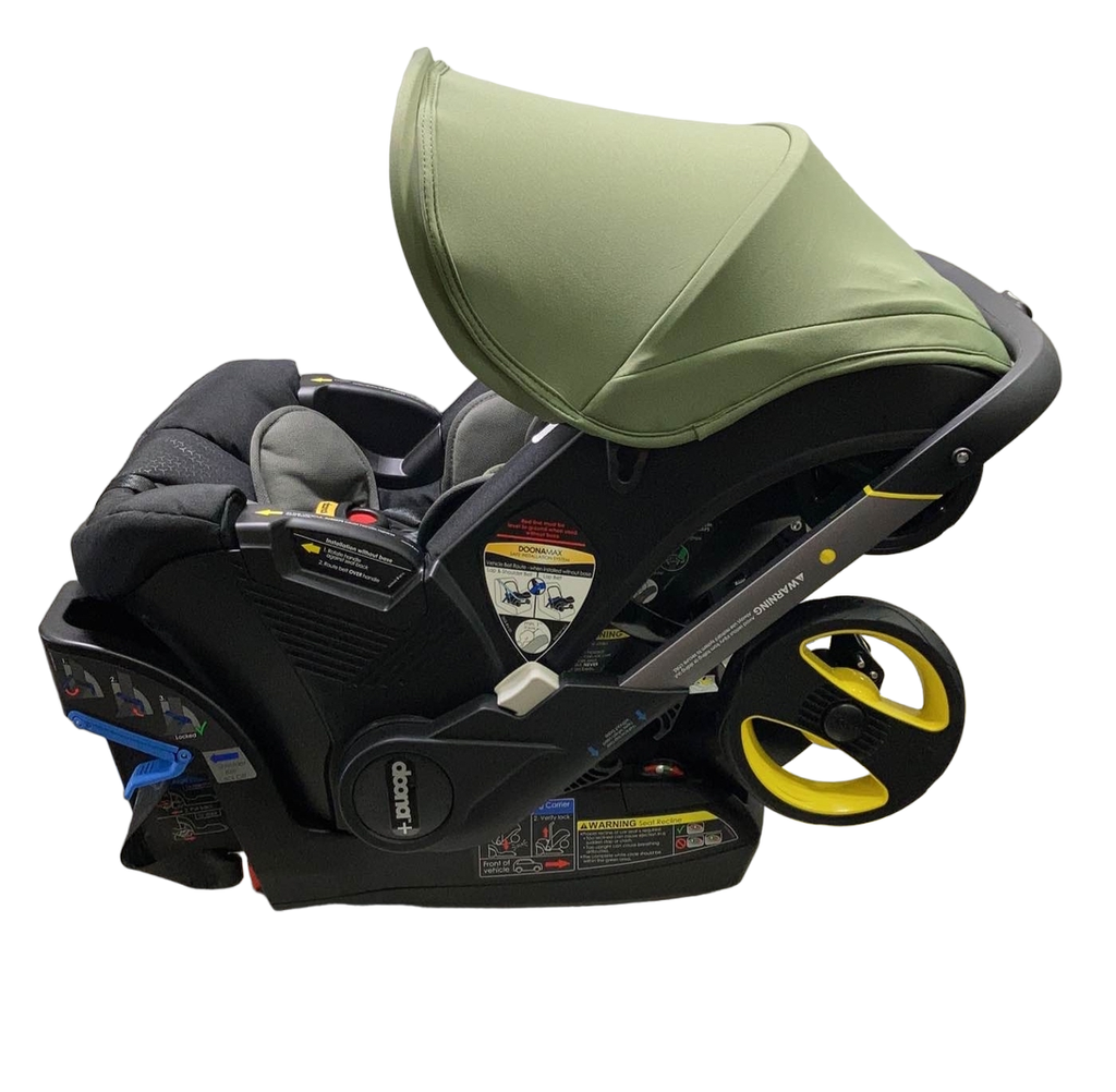 Doona Infant Car Seat & Stroller Combo, 2023, Desert Green