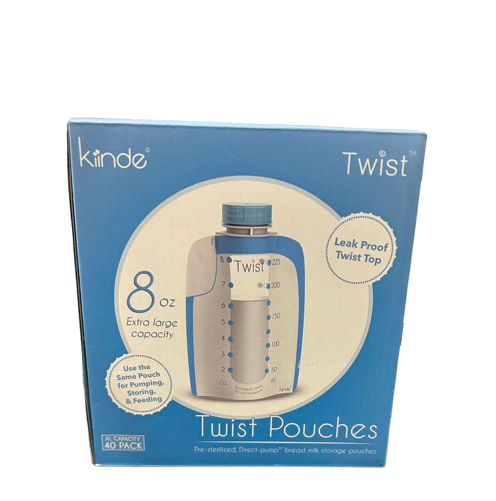 Kiinde Twist Pouches, 8oz, 40 Pack