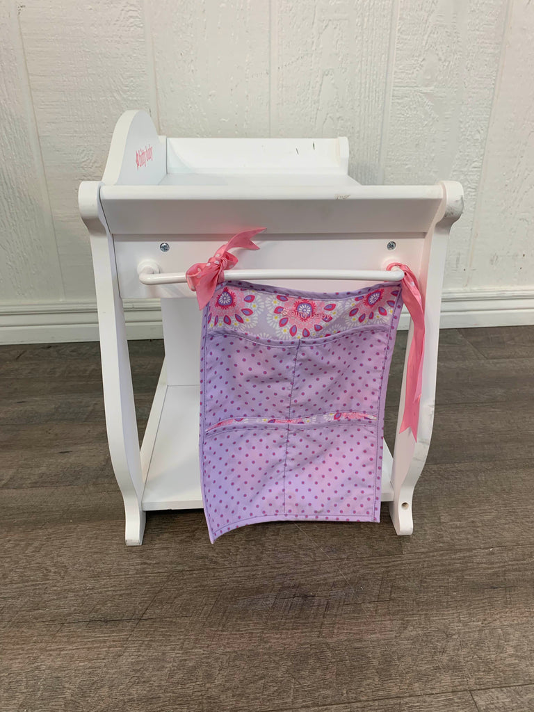 American girl bitty baby changing outlet table