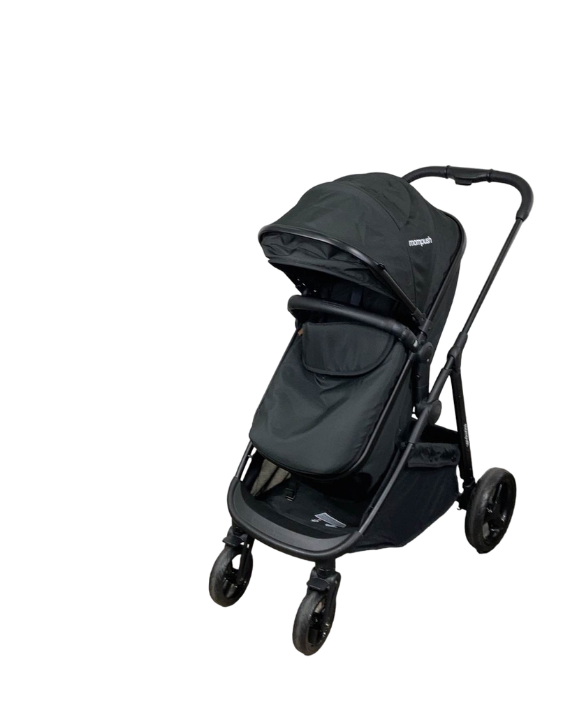 Mompush Wiz Stroller, 2021, Black