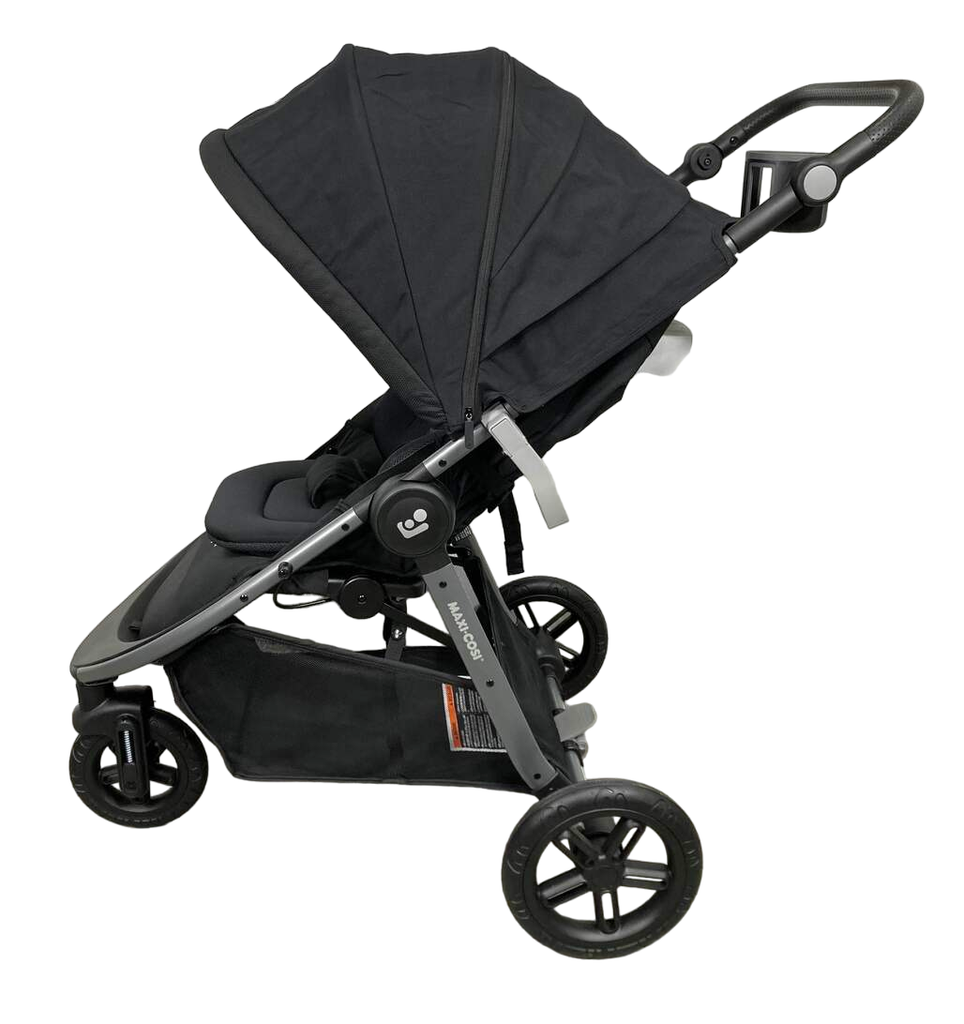 MaxiCosi Gia XP 3Wheel Travel System with Mico Luxe Car Seat, Midnig