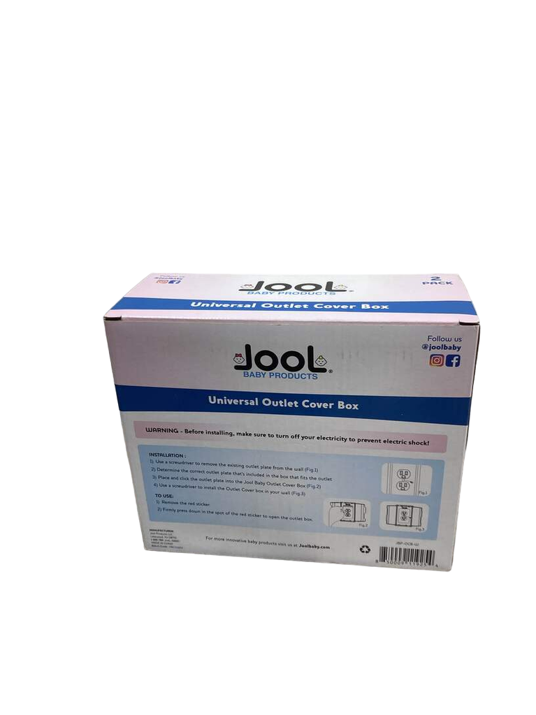 Jool Universal Outlet Covers, 2 Pack