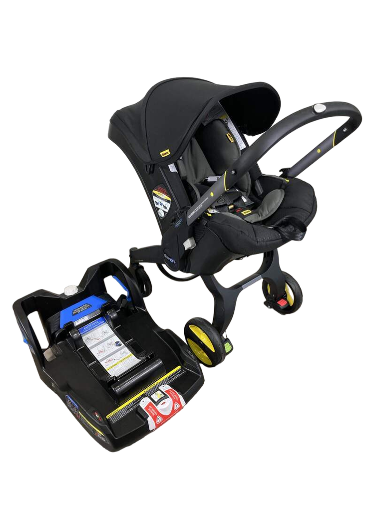 Doona Infant Car Seat & Stroller Combo, 2022, Nitro Black