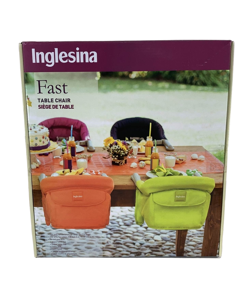 Inglesina fast shop table chair cream