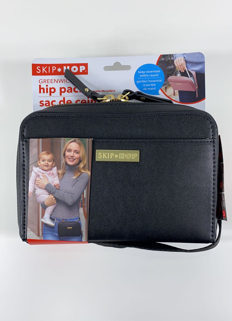 Skip Hop Greenwich Convertible Hip Pack Black