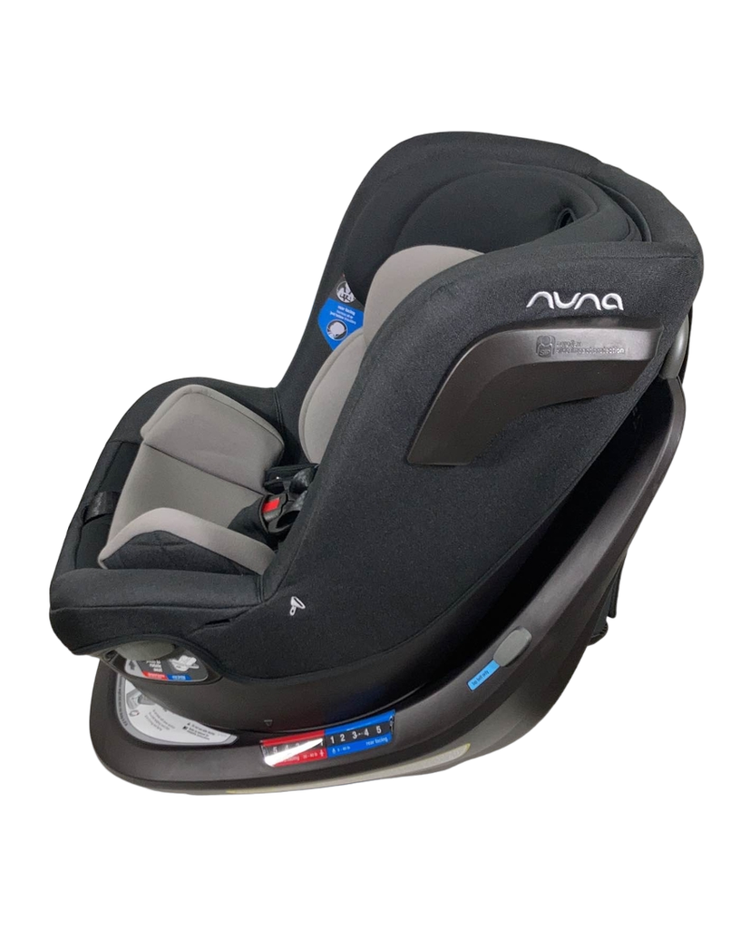 Nuna Revv Rotating Convertible Car Seat, 2022, Caviar