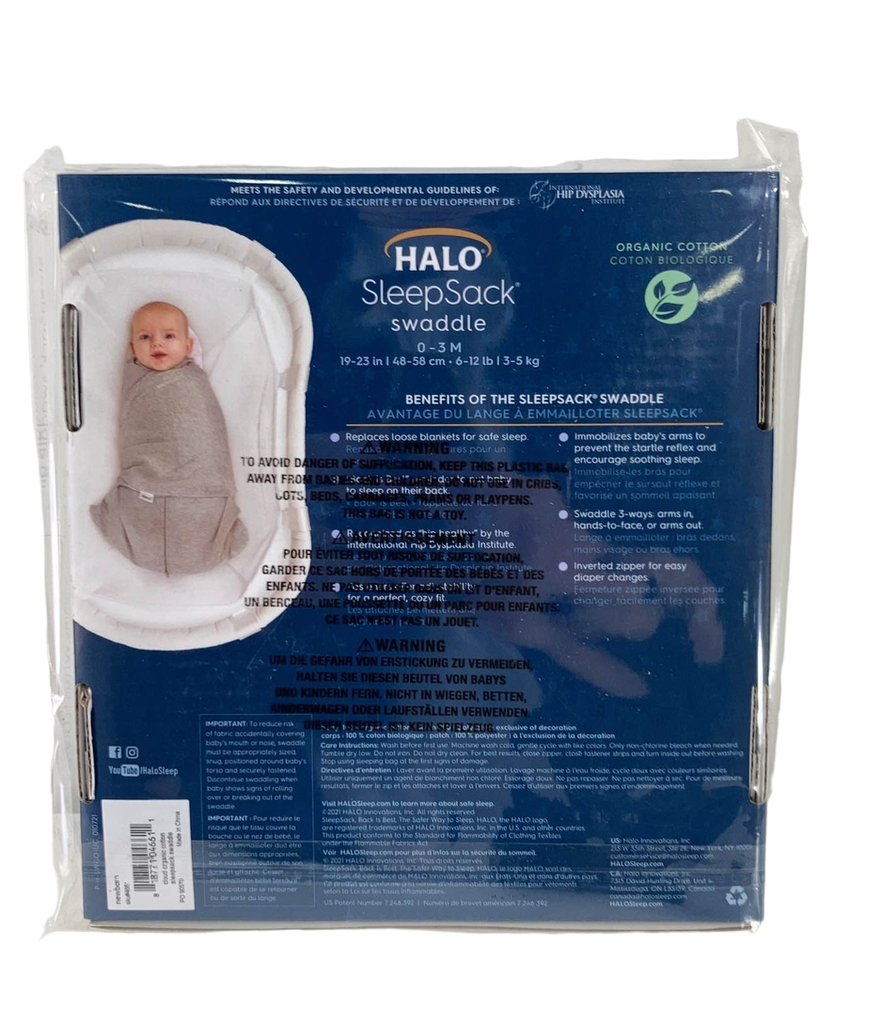 Halo Swaddle Organic Cotton Gift Box