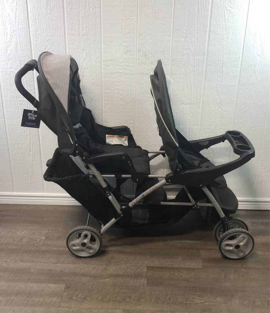 Used graco double clearance stroller