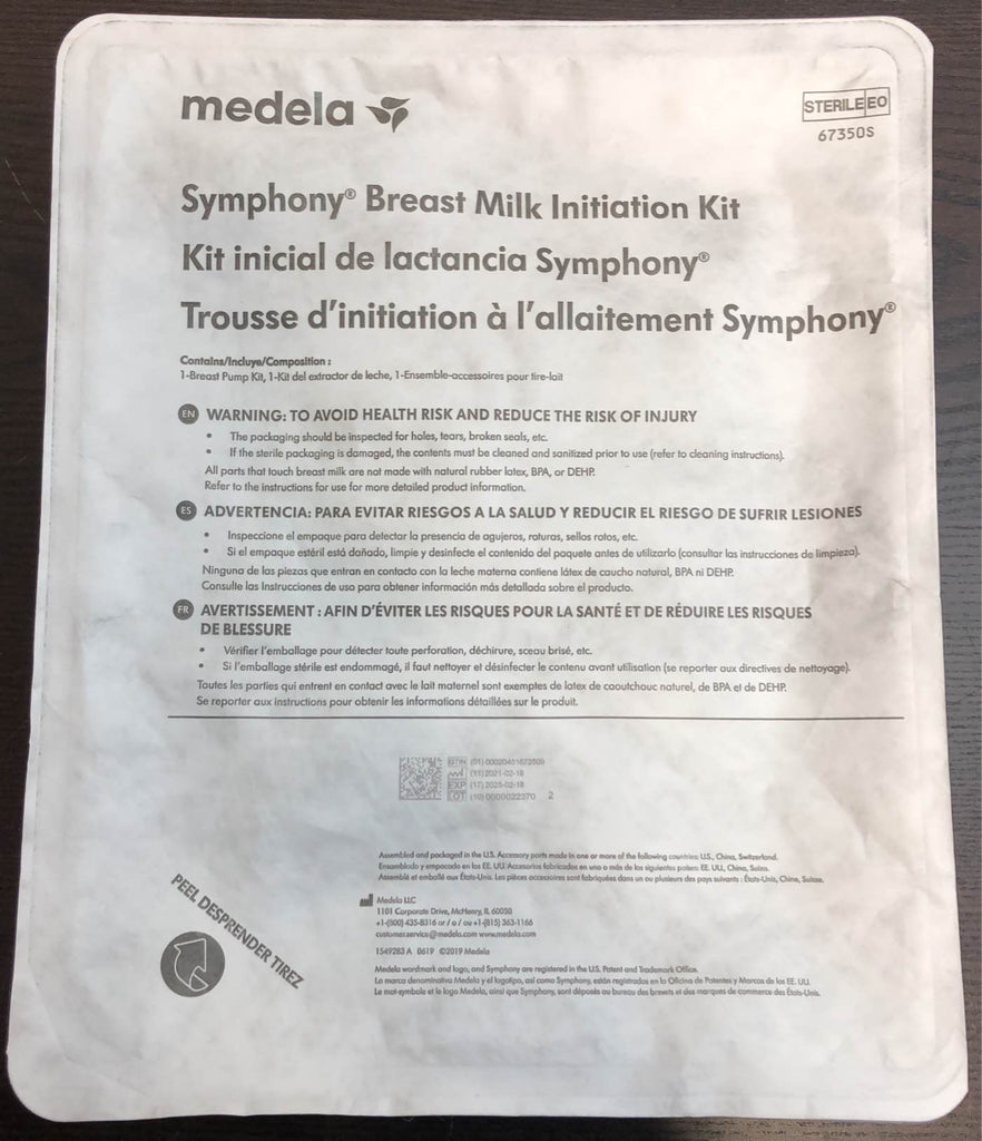 Medela® Symphony Breast Milk Initiation Kit, Sterile – Save Rite
