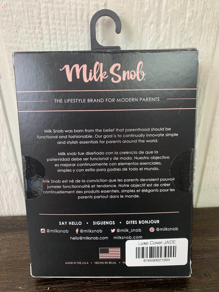 Milk Snob MultiUse Luxe Nursing Cover, Jade