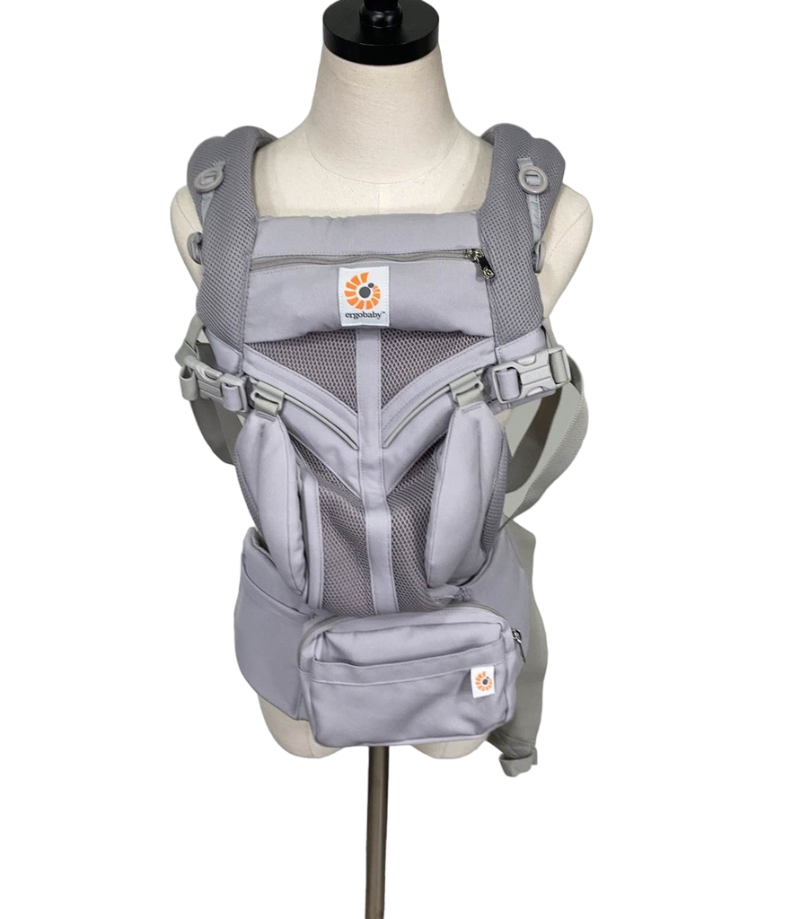 Ergobaby Omni 360 Cool Air Mesh Baby Carrier, Pearl Grey