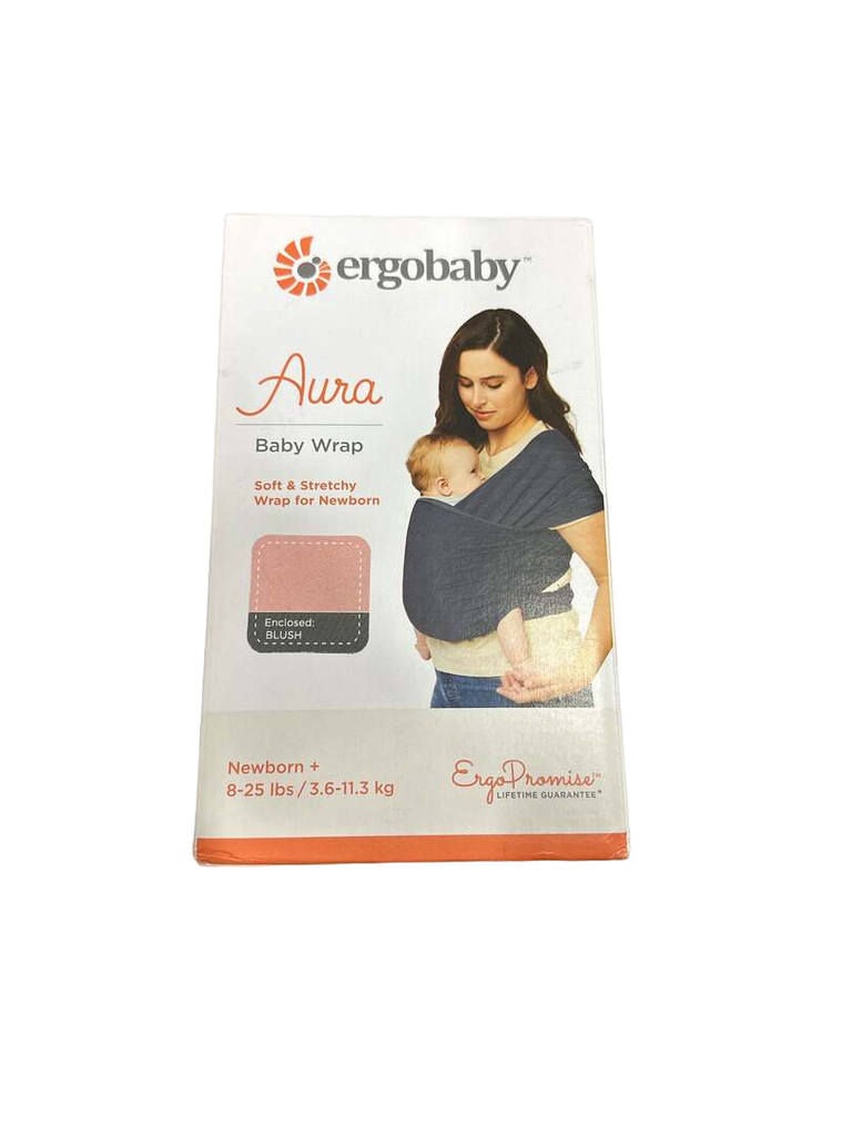 Ergobaby Aura Baby Wrap, Blush Pink