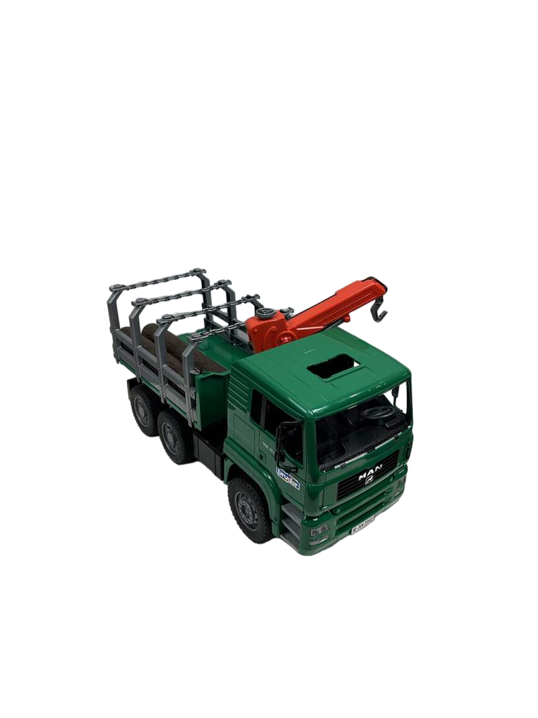 Bruder Toys MAN Timber Truck With Crane & 3 Logs