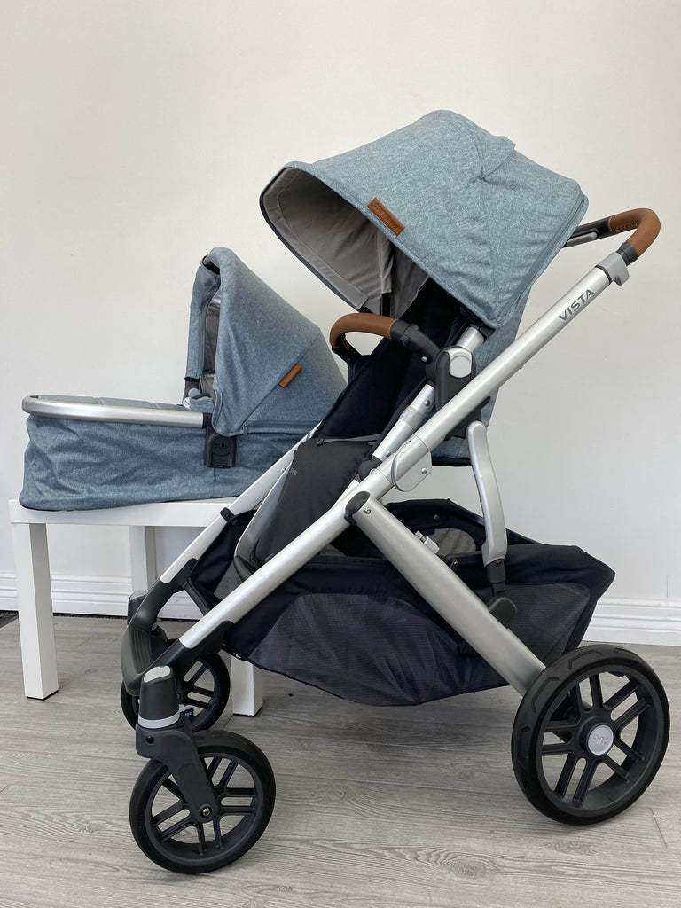 Blue on sale melange uppababy