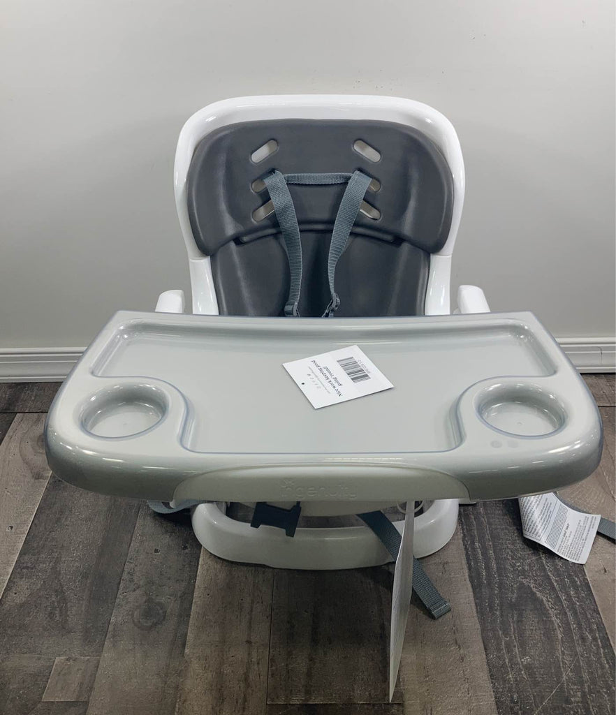Ingenuity SmartClean ChairMate Toddler Booster Seat- Slate