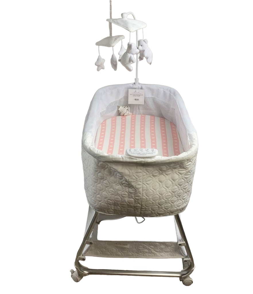 Delta Children SmartSleep Auto-Glide Bassinet