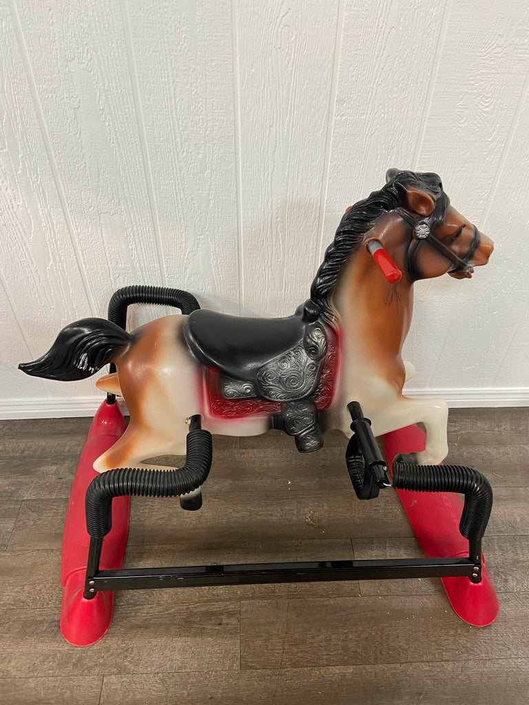 Bouncing best sale rocking horse