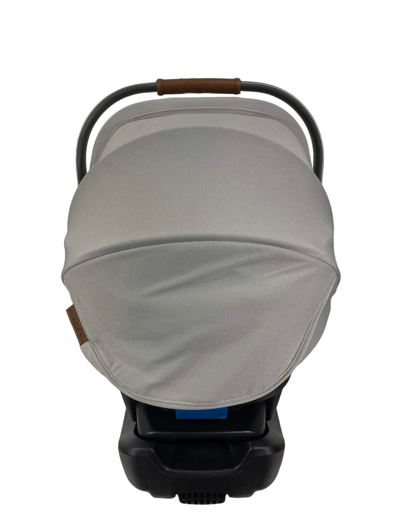 Nuna PIPA rx Infant Car Seat with RELX Base, 2023, Hazelwood