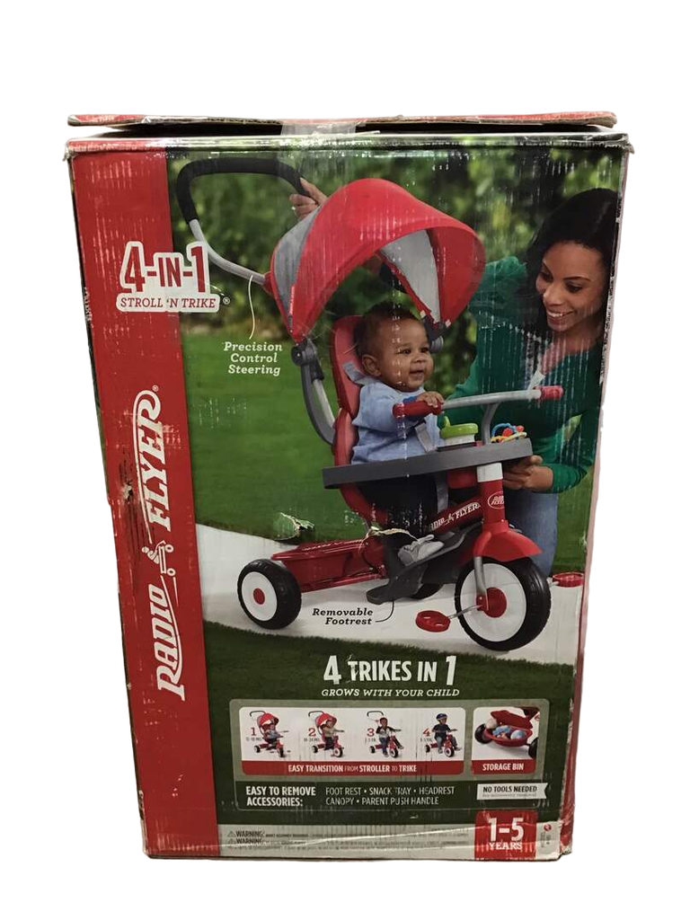 Radio flyer footrest accessory stroller trike sales