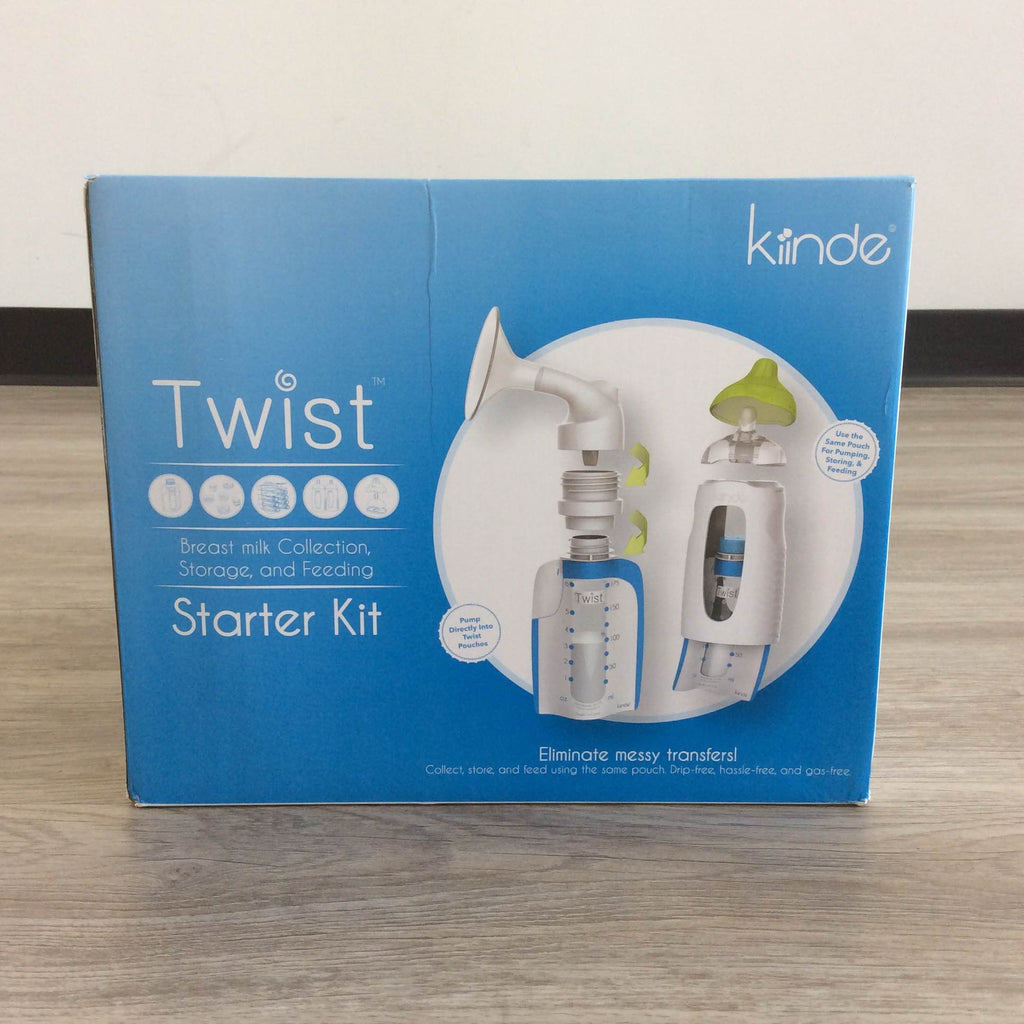 Kiinde Twist Breastfeeding Starter Kit Boobs Storage Feeding Pump